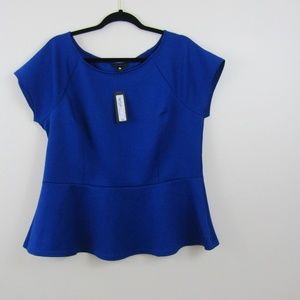 Worthington Woman's NWT Blouse With a Flare Bottom